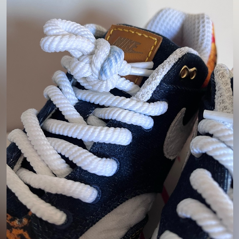 Nike Air Max 1 Premium Denim Leopard, Used (Size US Men’s 10.0) - Picture 6 of 6